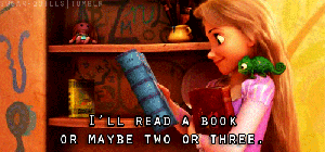I'LL READ A BOOK OR MAYBE TWO OR THREE GIF